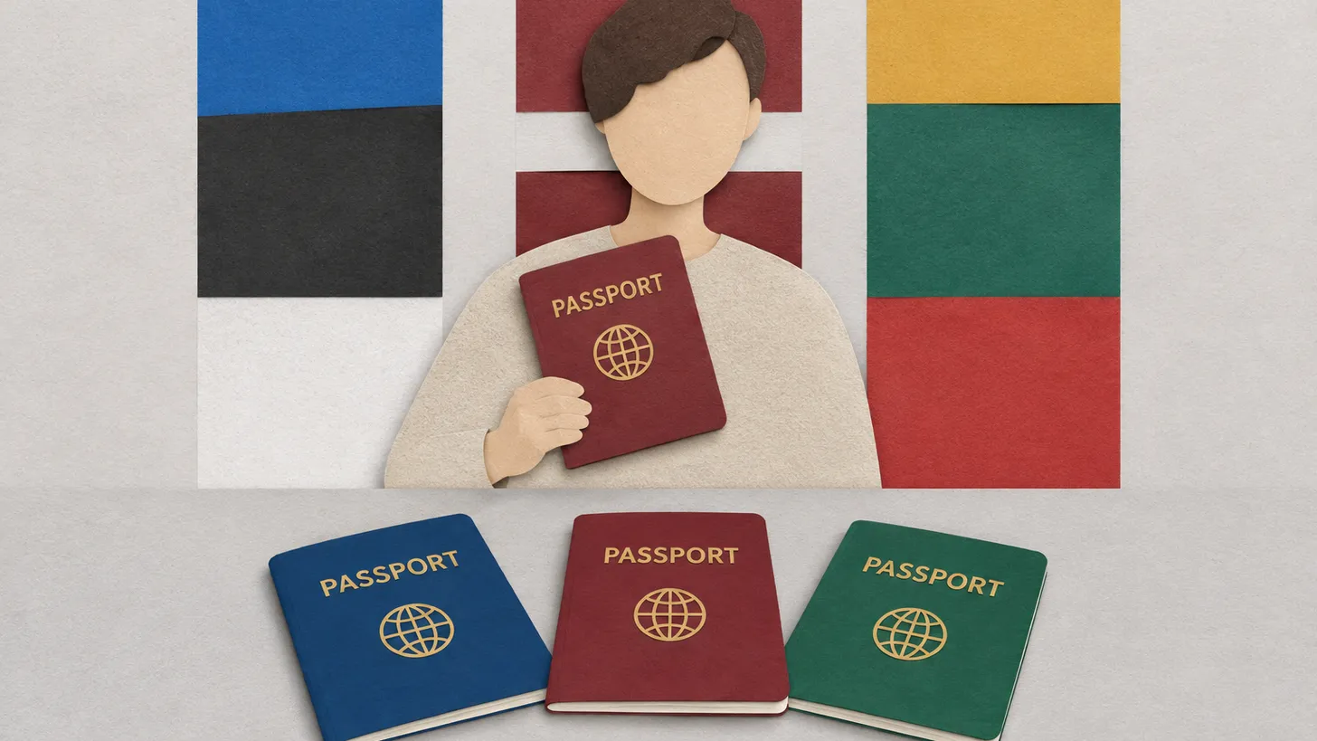 Фото на документы в странах Балтии: паспорта и ID-карты Эстонии, Латвии, Литвы